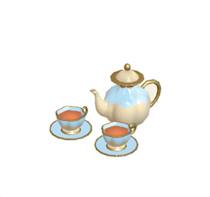 Blue Tea set