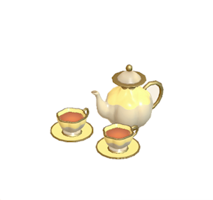 Yellow Tea set