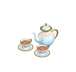 Cyan Tea set