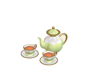 Lime Tea set