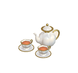 White Tea set