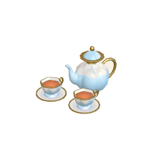Blue Tea set