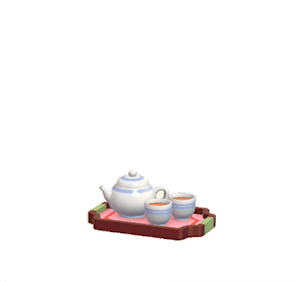 Cyan Teaware set