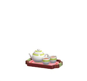 Lime Teaware set