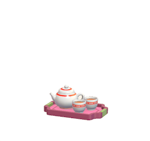 Rose Teaware set