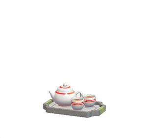 White Teaware set