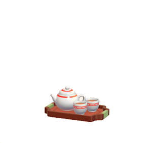 Red Teaware set