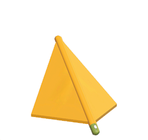 Lime Tent hipped roof