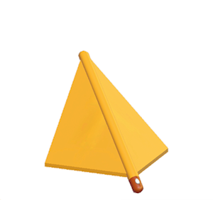 Red Tent hipped roof