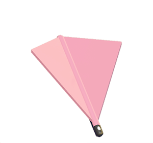 Pink Tent roof valley