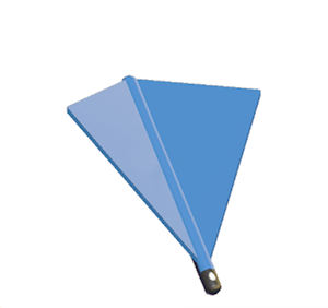 Blue Tent roof valley
