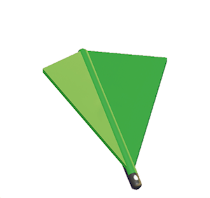 Green Tent roof valley