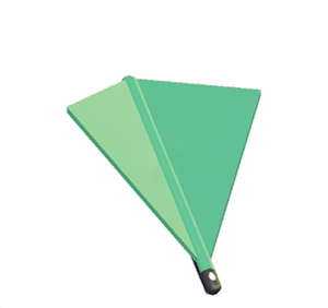 Aquamarine Tent roof valley