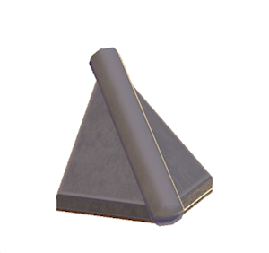 Beige Tiled hipped roof