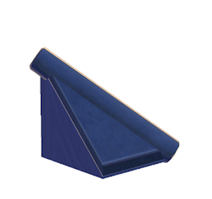 Navy Tiled hipped roof