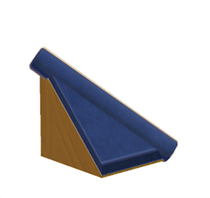 Yellow Tiled hipped roof