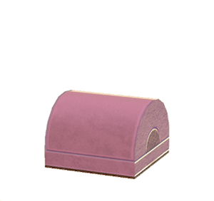 Pink Tiled roof decoration