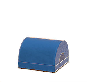 Blue Tiled roof decoration