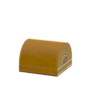 Yellow Tiled roof decoration