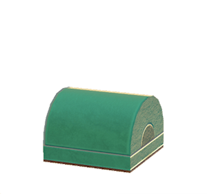 Aquamarine Tiled roof decoration