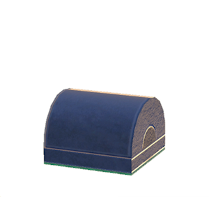 Aquamarine Tiled roof decoration