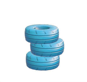 Blue Tires