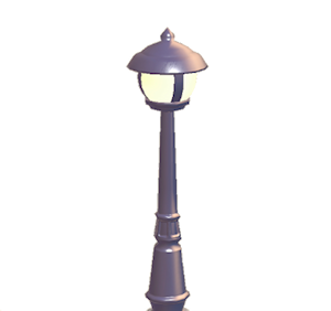 Plum Town streetlight