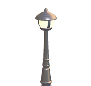 Black Town streetlight