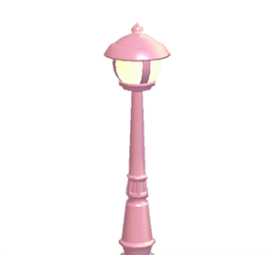 Pink Town streetlight