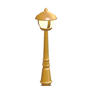 Yellow Town streetlight