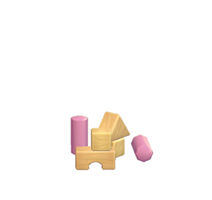 Rose Toy blocks