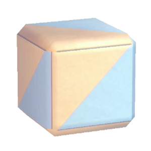 Cyan Triangle-design flooring