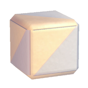 White Triangle-design flooring