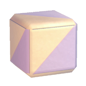 Purple Triangle-design flooring