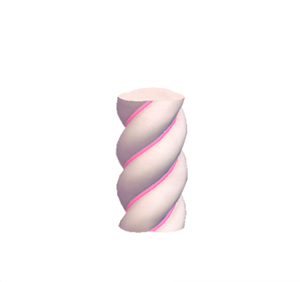 Rose Twisty pillar (middle)