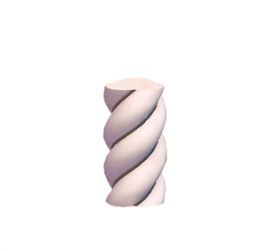Black Twisty pillar (middle)