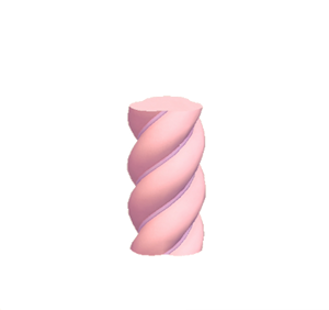 Pink Twisty pillar (middle)