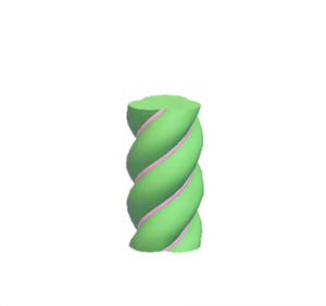Green Twisty pillar (middle)