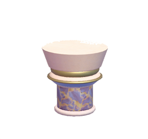 Navy Twisty pillar (upper)