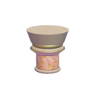Beige Twisty pillar (upper)