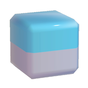 Blue Two-tone wall