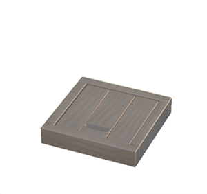 Black Underground hatch