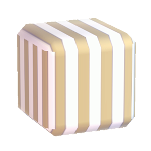 Brown Vertical-stripe print