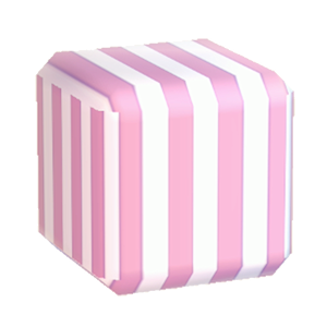 Rose Vertical-stripe print