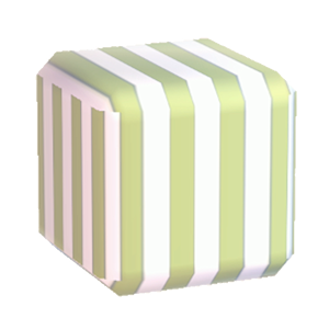 Lime Vertical-stripe print