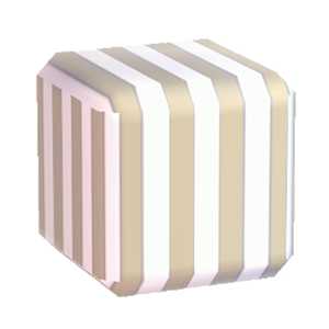 Beige Vertical-stripe print