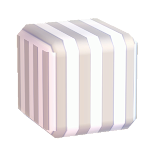 White Vertical-stripe print