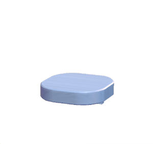 Cyan Wall-mounted table