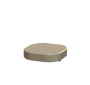 Beige Wall-mounted table