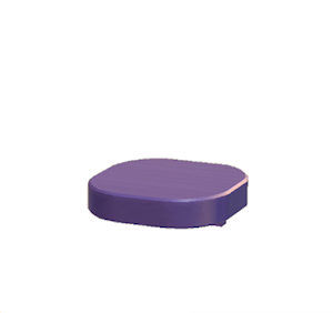 Plum Wall-mounted table